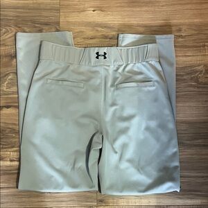 Under Armour Men’s Light Gray Baseball Panys